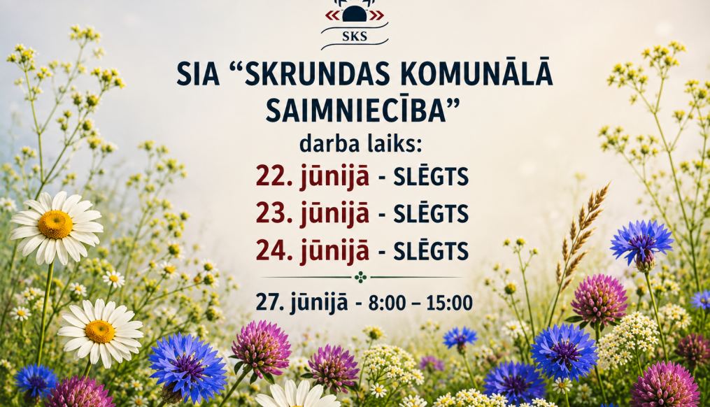 DARBA LAIKA IZMAIŅAS SVĒTKOS